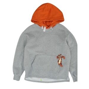 Disney Tigger Hoodie Sweatshirt‎ Size M Orange Gray Unisex
